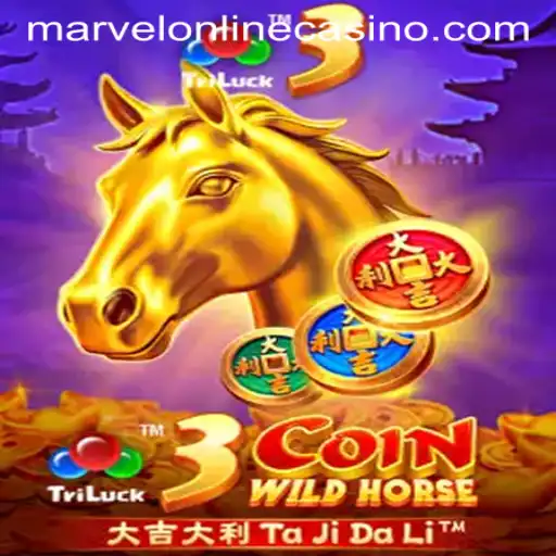 Experience the Thrill of 3CoinWildHorse at MarvelCasino